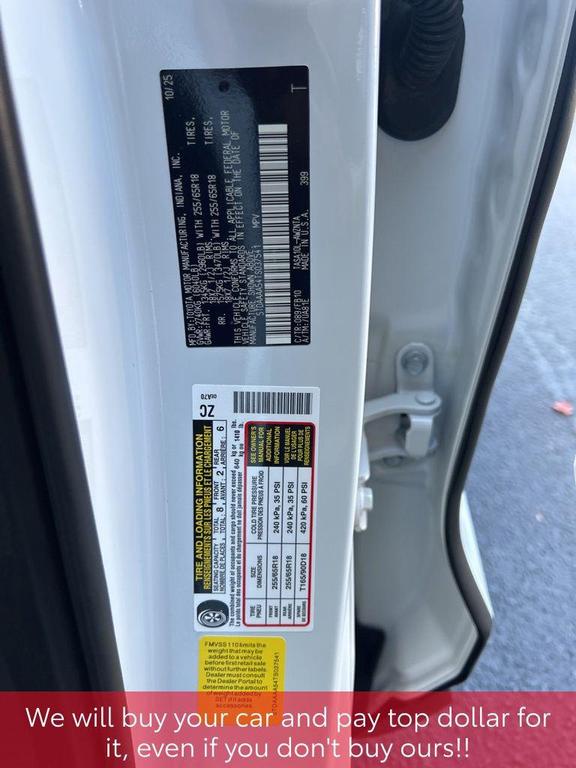 new 2026 Toyota Highlander car, priced at $45,182