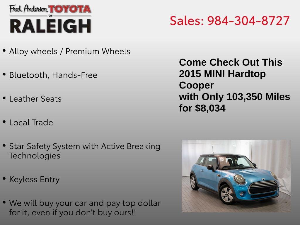 used 2015 MINI Hardtop car, priced at $8,034