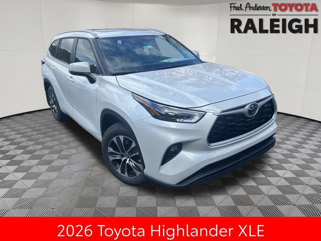 new 2026 Toyota Highlander car, priced at $49,701