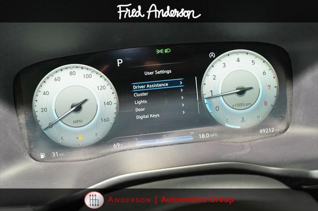 used 2022 Hyundai Santa Fe car, priced at $25,600