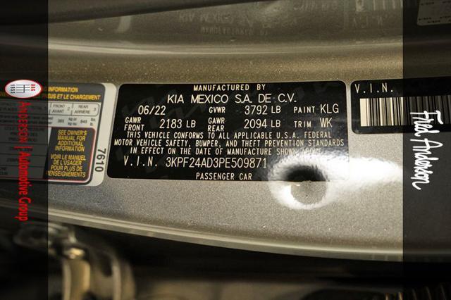 used 2023 Kia Forte car, priced at $19,548
