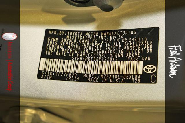 used 2024 Toyota Corolla car, priced at $22,381