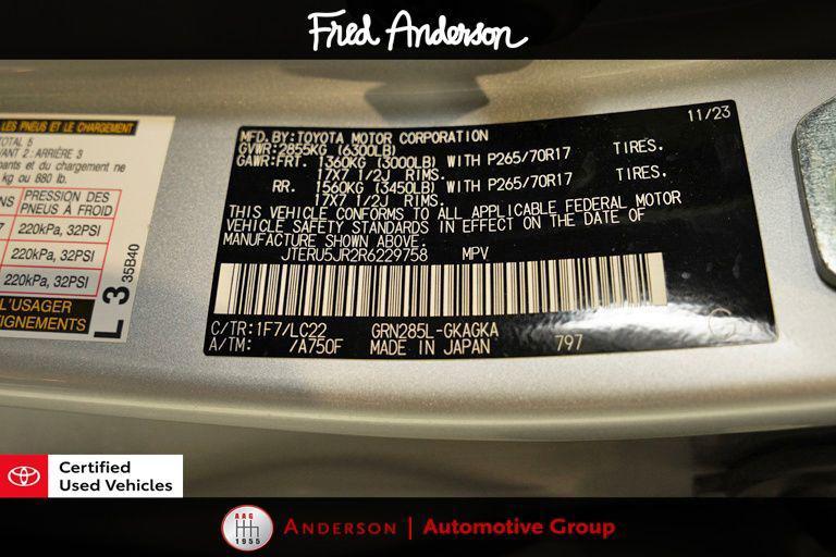 used 2024 Toyota 4Runner car, priced at $44,187