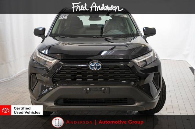 used 2024 Toyota RAV4 Hybrid car, priced at $33,150