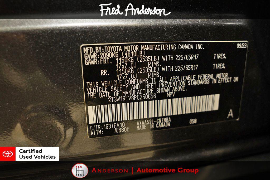 used 2023 Toyota RAV4 car, priced at $32,206