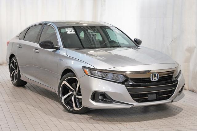 used 2022 Honda Accord Hybrid car, priced at $27,500