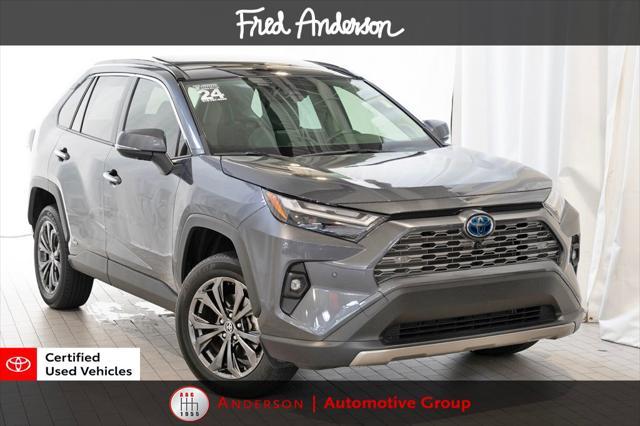 used 2024 Toyota RAV4 Hybrid car, priced at $42,043