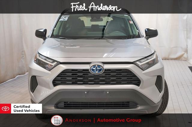 used 2024 Toyota RAV4 Hybrid car, priced at $33,615