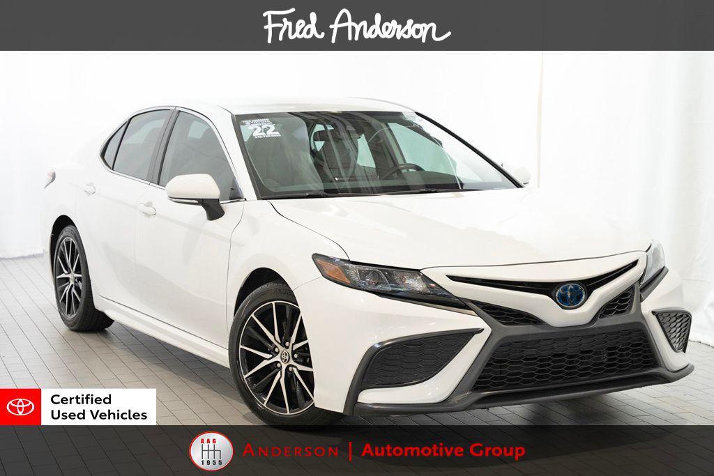 used 2022 Toyota Camry car, priced at $24,445