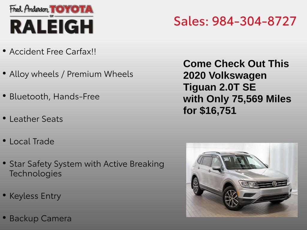 used 2020 Volkswagen Tiguan car, priced at $16,751
