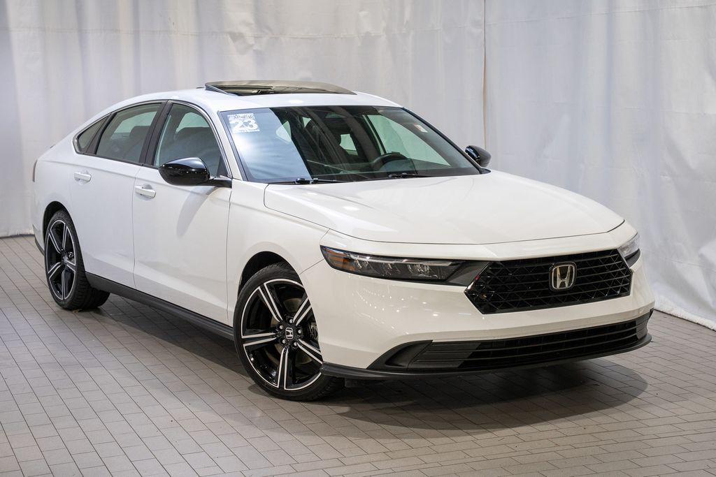 used 2023 Honda Accord Hybrid car, priced at $27,692