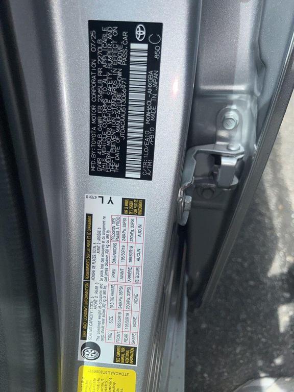 new 2026 Toyota Prius car, priced at $34,562