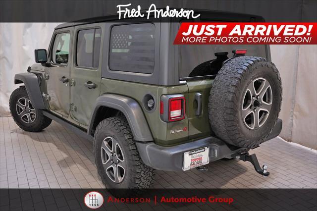 used 2021 Jeep Wrangler Unlimited car, priced at $26,000