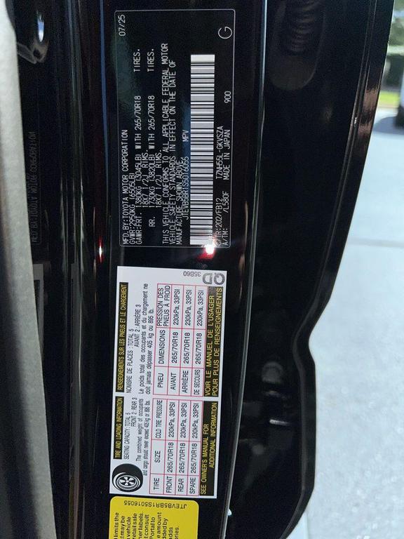new 2025 Toyota 4Runner car, priced at $54,046
