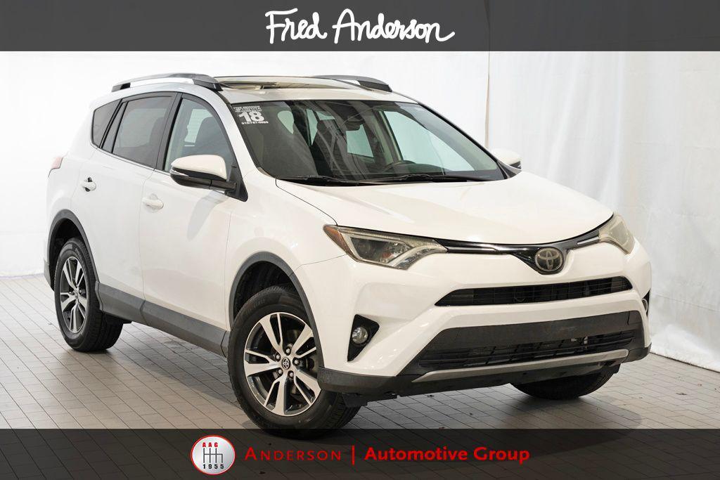 used 2018 Toyota RAV4 car, priced at $16,712