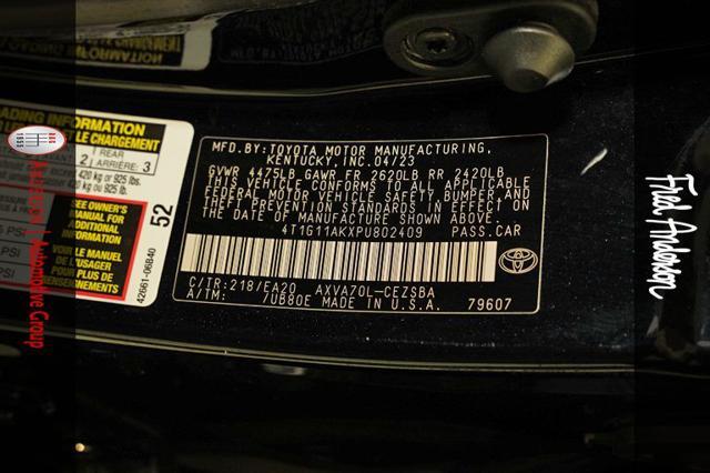 used 2023 Toyota Camry car, priced at $24,267