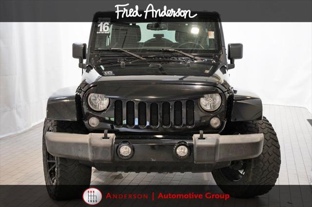 used 2016 Jeep Wrangler Unlimited car, priced at $22,000