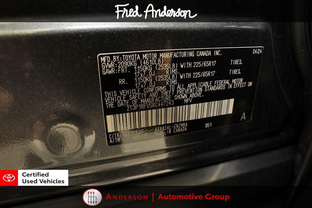 used 2024 Toyota RAV4 car, priced at $29,100