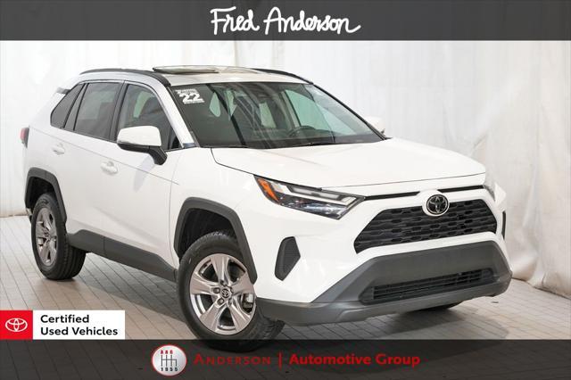 used 2022 Toyota RAV4 car, priced at $27,500