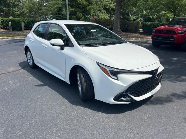 new 2025 Toyota Corolla Hatchback car, priced at $26,144