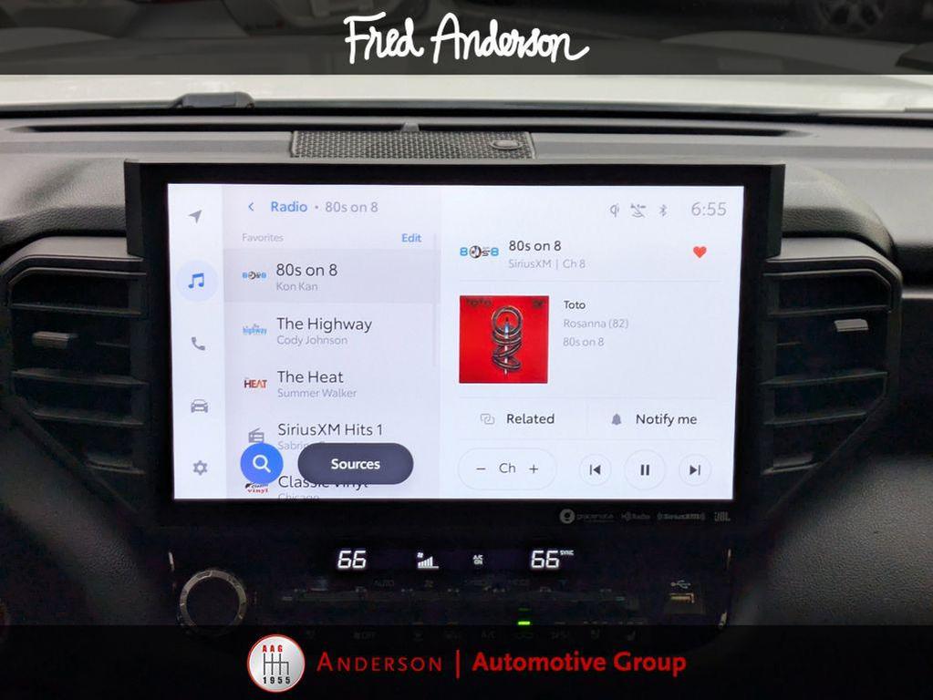 used 2022 Toyota Tundra Hybrid car, priced at $56,475