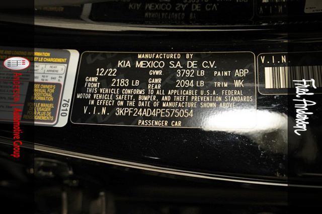 used 2023 Kia Forte car, priced at $20,000