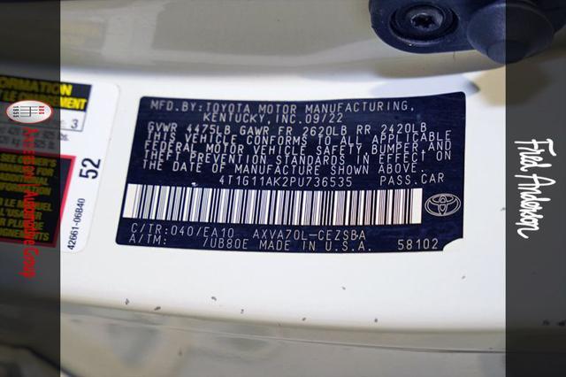 used 2023 Toyota Camry car, priced at $23,791