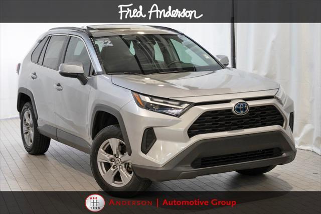 used 2022 Toyota RAV4 Hybrid car, priced at $32,800