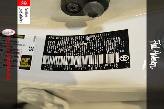 used 2023 Toyota Corolla car, priced at $21,222