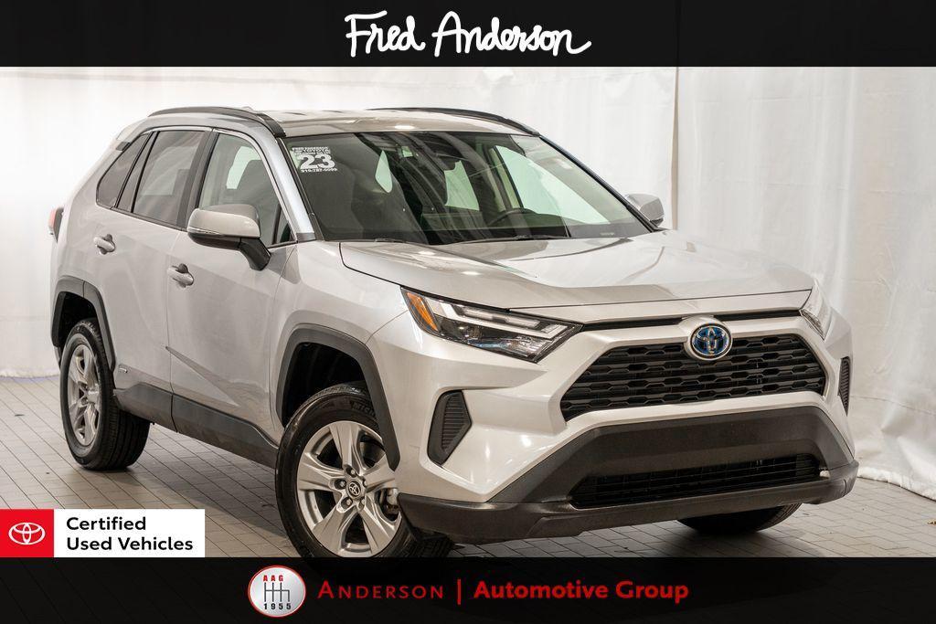 used 2023 Toyota RAV4 Hybrid car, priced at $31,640