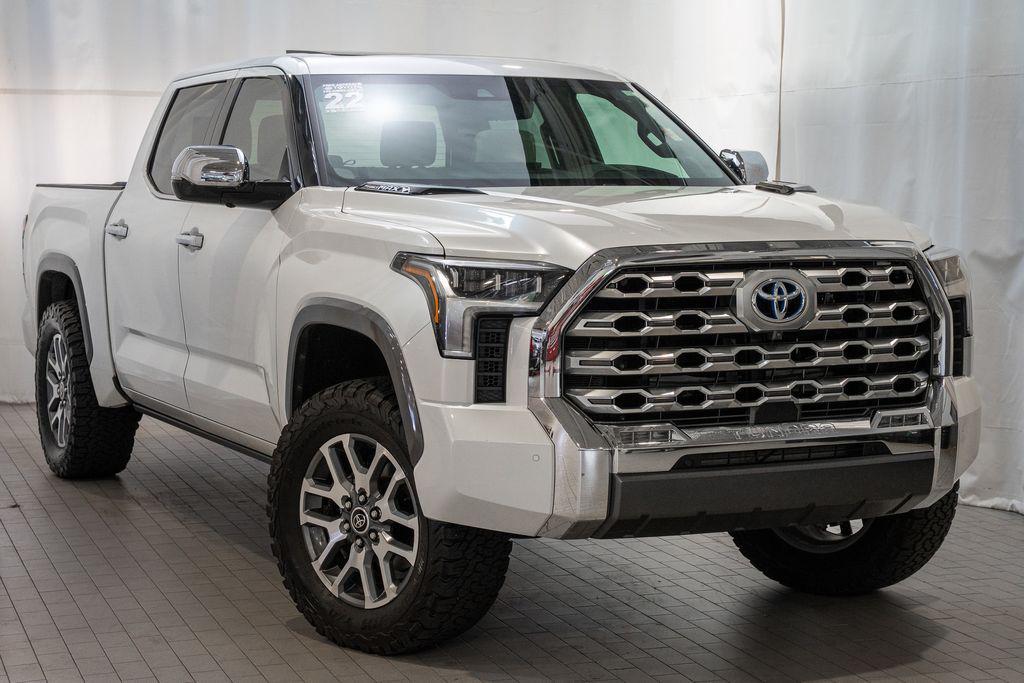 used 2022 Toyota Tundra Hybrid car, priced at $48,111