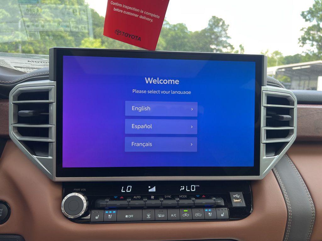 new 2025 Toyota Tundra car, priced at $70,182