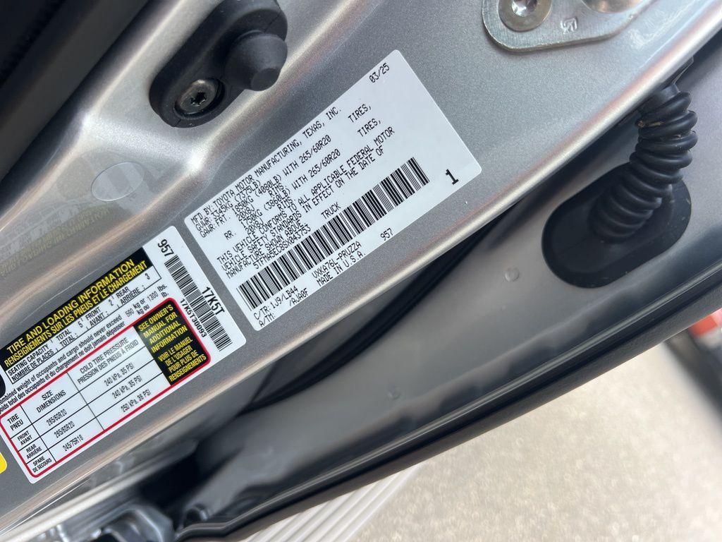 new 2025 Toyota Tundra car, priced at $70,182