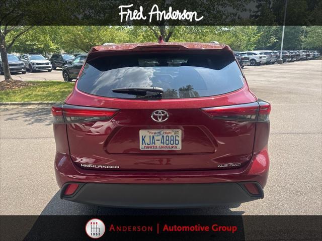 used 2023 Toyota Highlander car, priced at $40,962