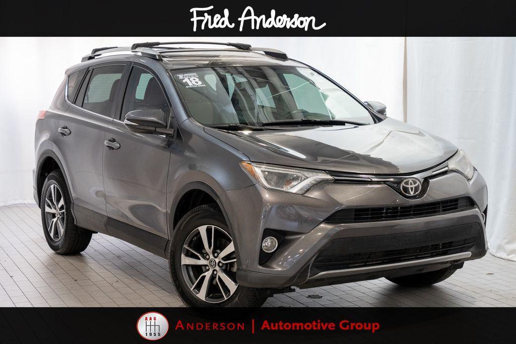 used 2018 Toyota RAV4 car, priced at $18,108