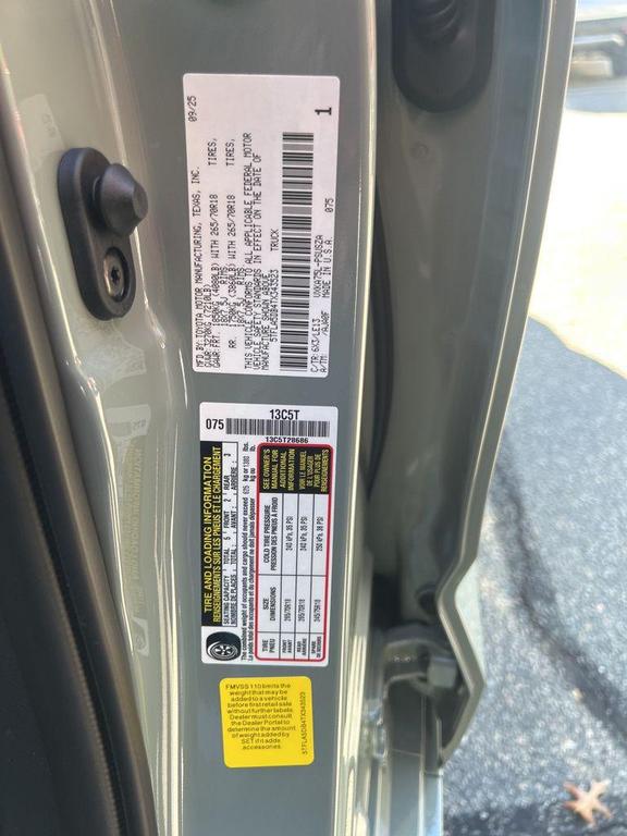 new 2026 Toyota Tundra car, priced at $60,558