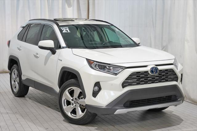 used 2021 Toyota RAV4 Hybrid car, priced at $31,000