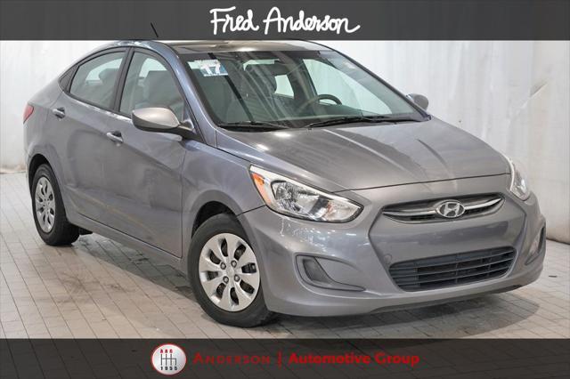 used 2017 Hyundai Accent car, priced at $8,811