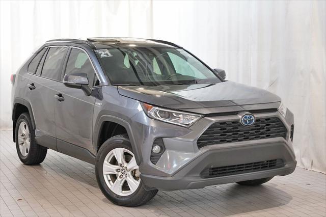 used 2021 Toyota RAV4 Hybrid car, priced at $25,900