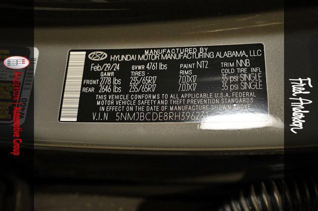 used 2024 Hyundai Tucson car, priced at $25,540