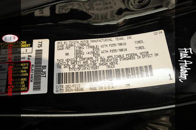 used 2015 Toyota Tundra car, priced at $24,205