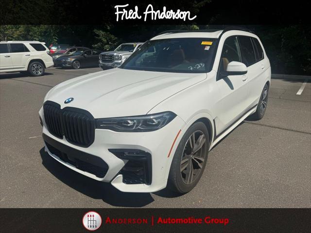 used 2021 BMW X7 car, priced at $44,637