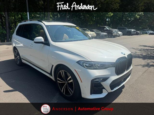 used 2021 BMW X7 car, priced at $44,637