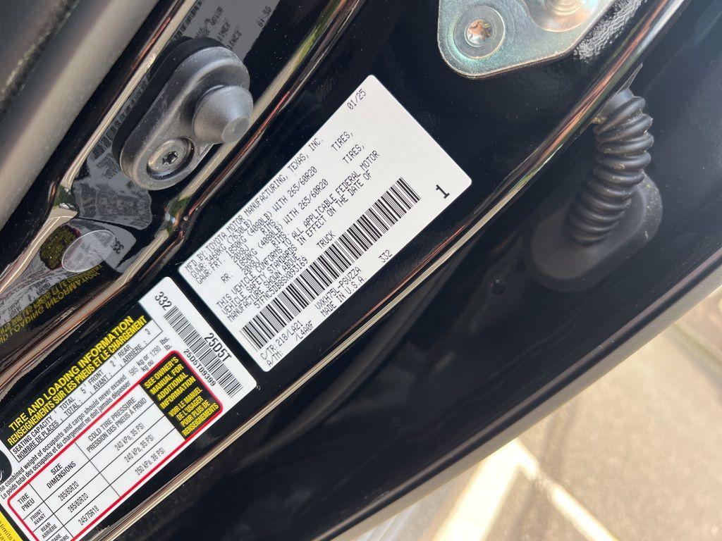 new 2025 Toyota Tundra Hybrid car, priced at $72,870