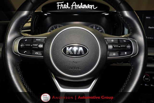 used 2021 Kia K5 car, priced at $22,250