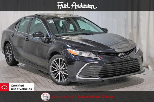 used 2021 Toyota Camry car, priced at $25,102