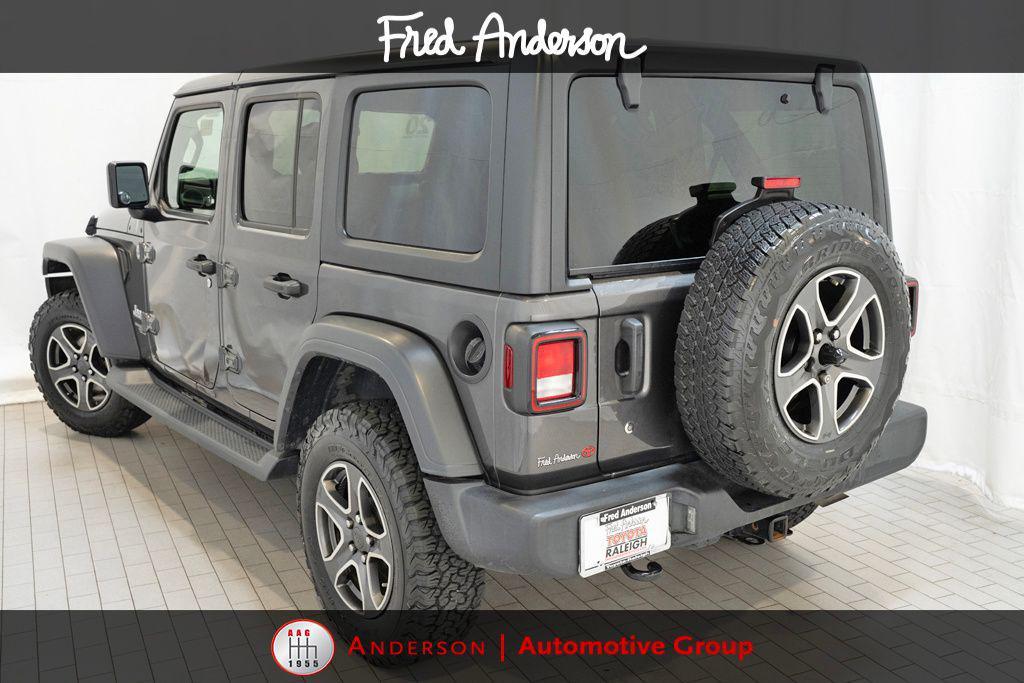 used 2020 Jeep Wrangler Unlimited car, priced at $25,003