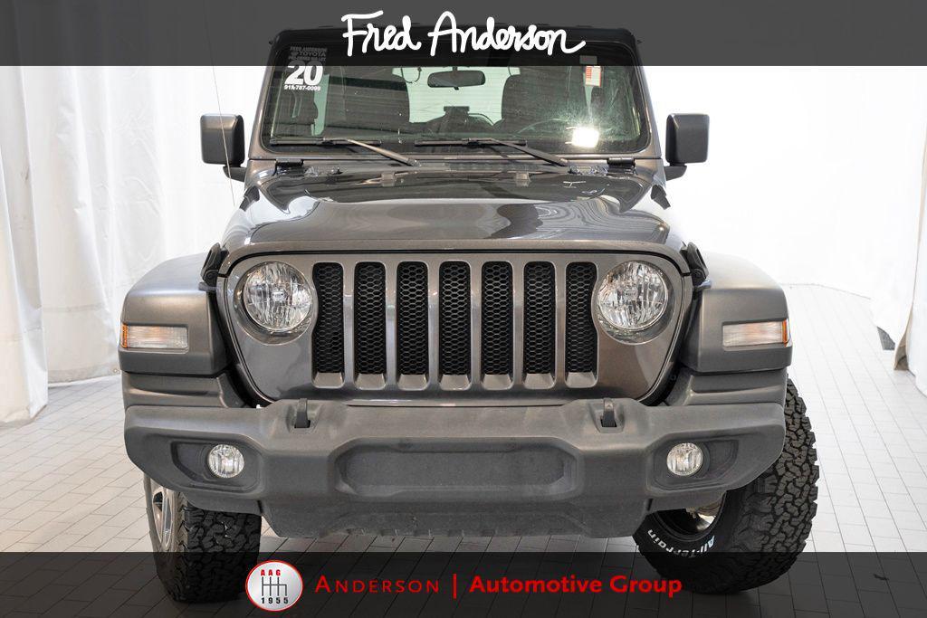used 2020 Jeep Wrangler Unlimited car, priced at $25,003