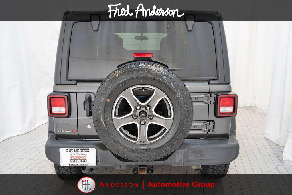 used 2020 Jeep Wrangler Unlimited car, priced at $25,003