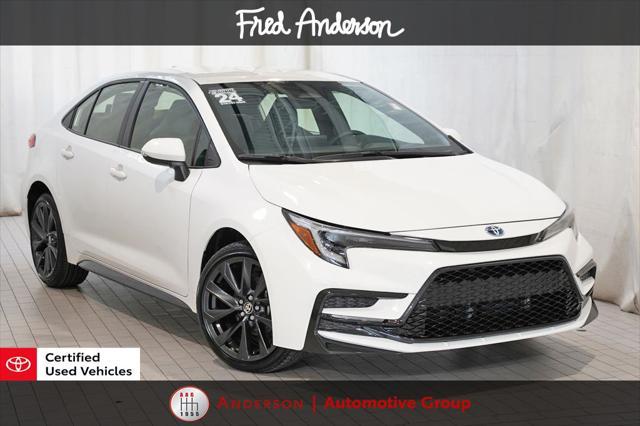 used 2024 Toyota Corolla Hybrid car, priced at $26,129